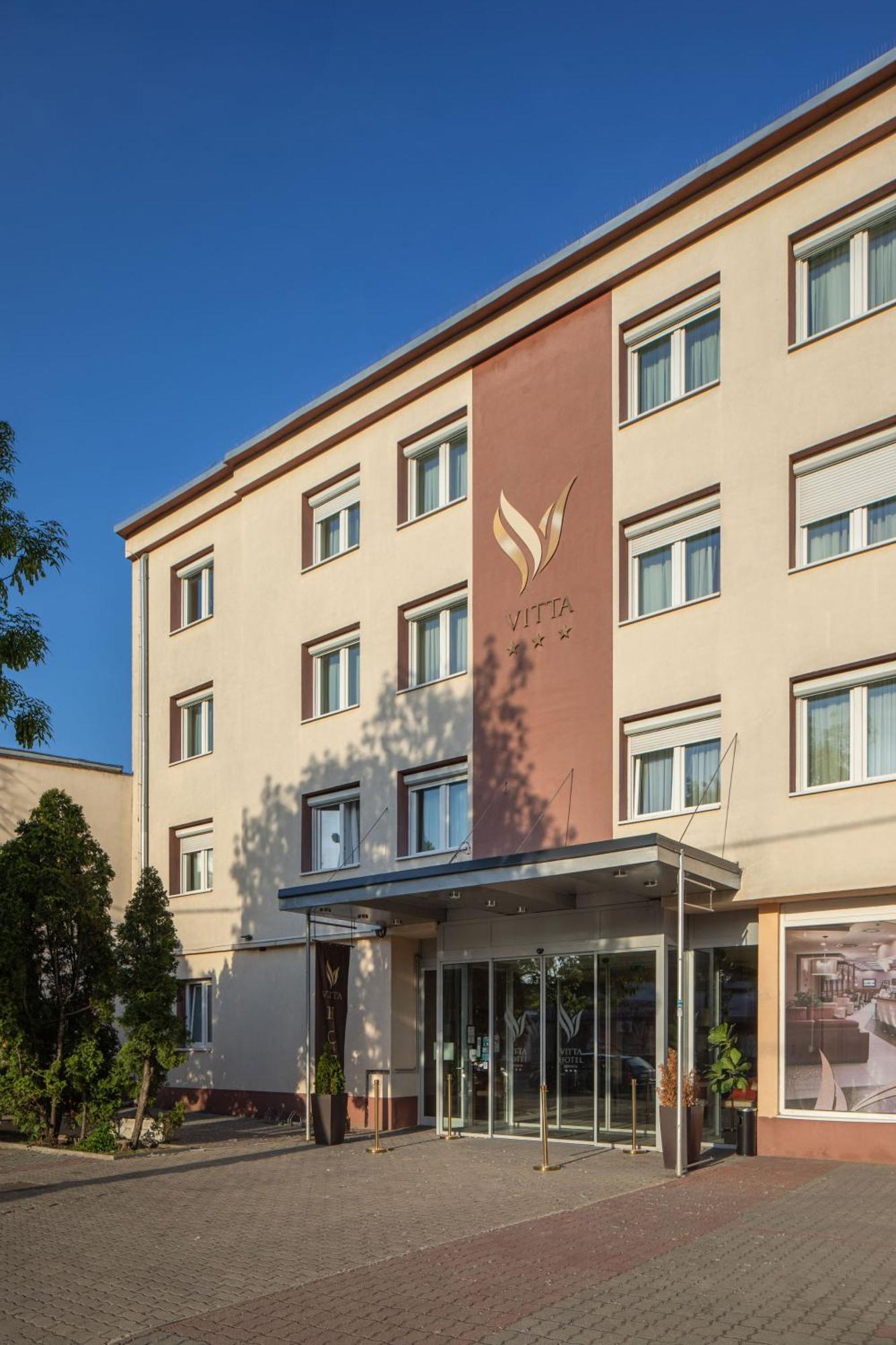 Vitta Hotel Superior Budapeste Exterior foto